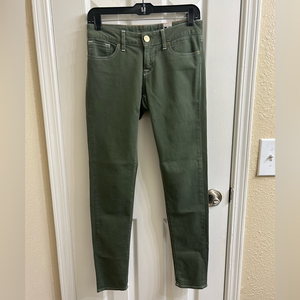 Missoni Army Green Skinny Jeans - Picture 3 of 10